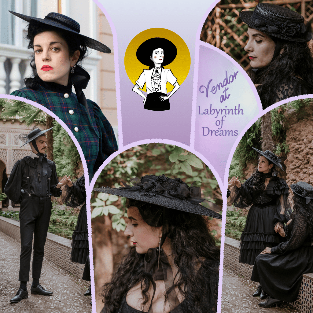 Hats by Issis Starlust collage